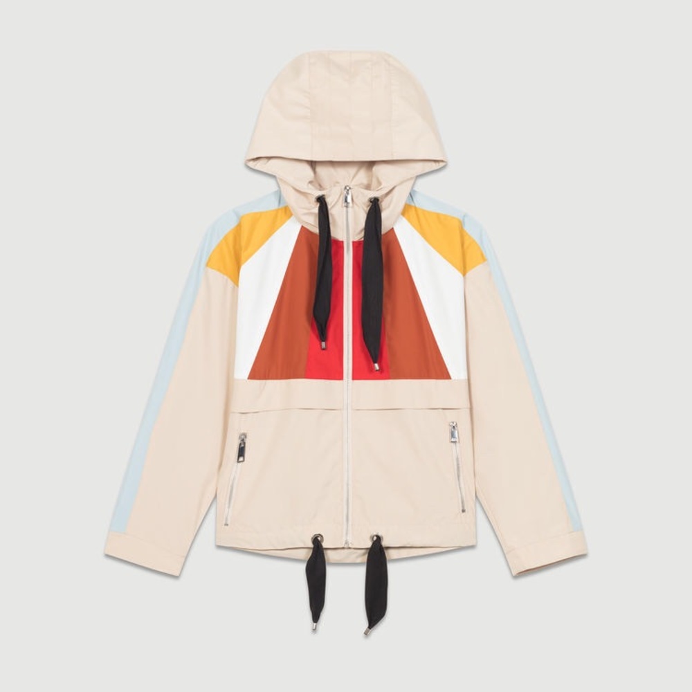 Maje | Cropped Multicolored Parka